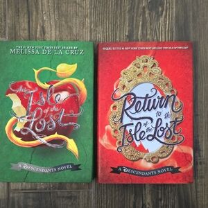 Disney Descendants Books - Red and Green Covers